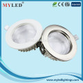 Boîtier en plastique LED haut et bas en acier inoxydable 24PCS 2835SMD 12W LED Downlight